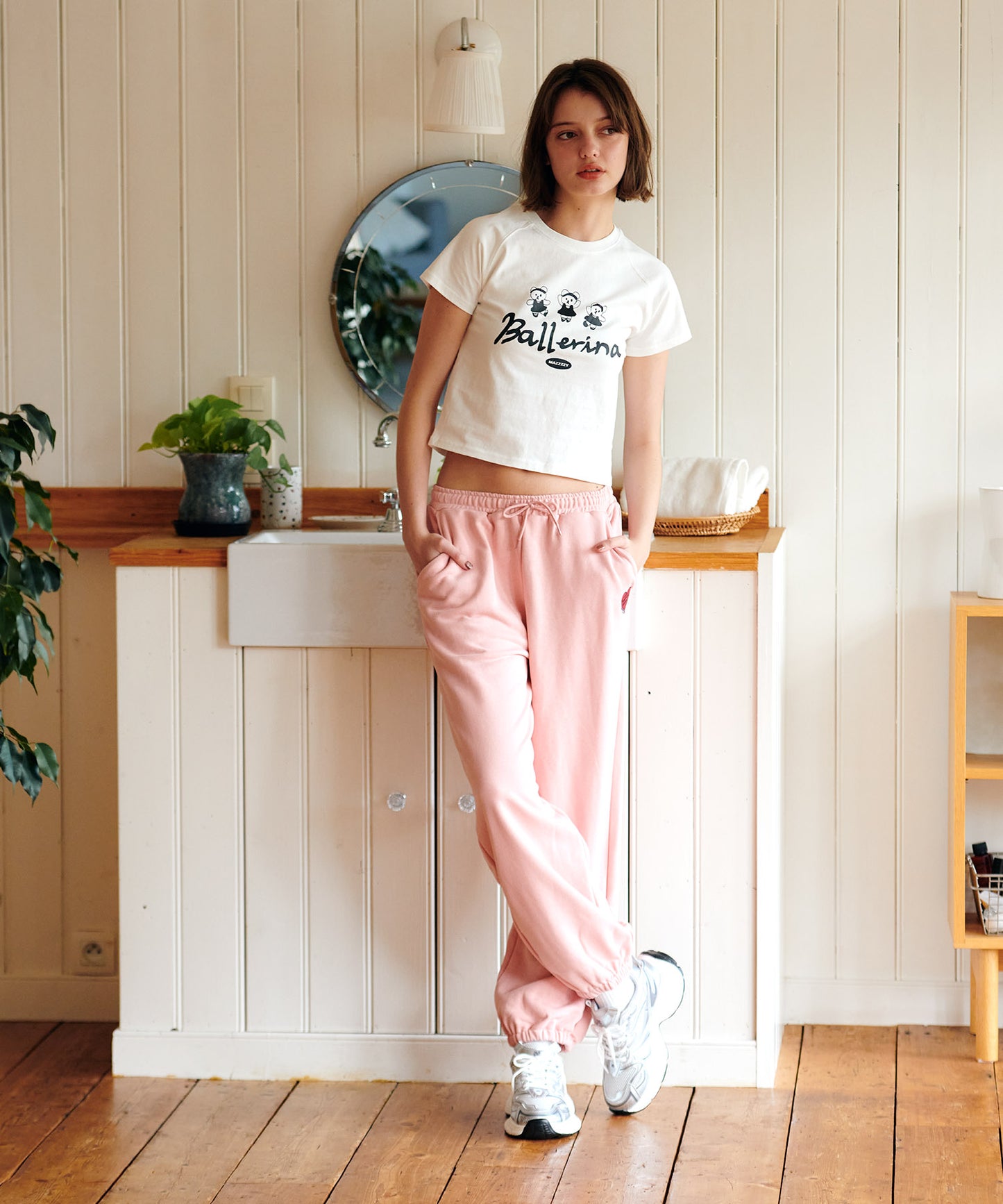 raglan cropped tee/ラグランクロップドTシャツ